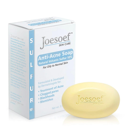 Sulfur Soap for Acne Pharmaceutical Grade Dermatologists Approved for Acne Rosacea 100G